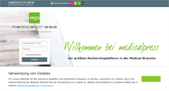 Desktop Screenshot of medicalpress.de